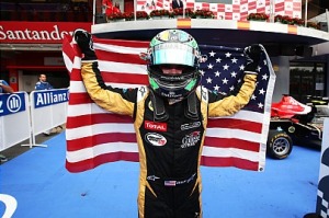Conor Daly takes his first GP3 win in Spain c/o GP3 Media Service
